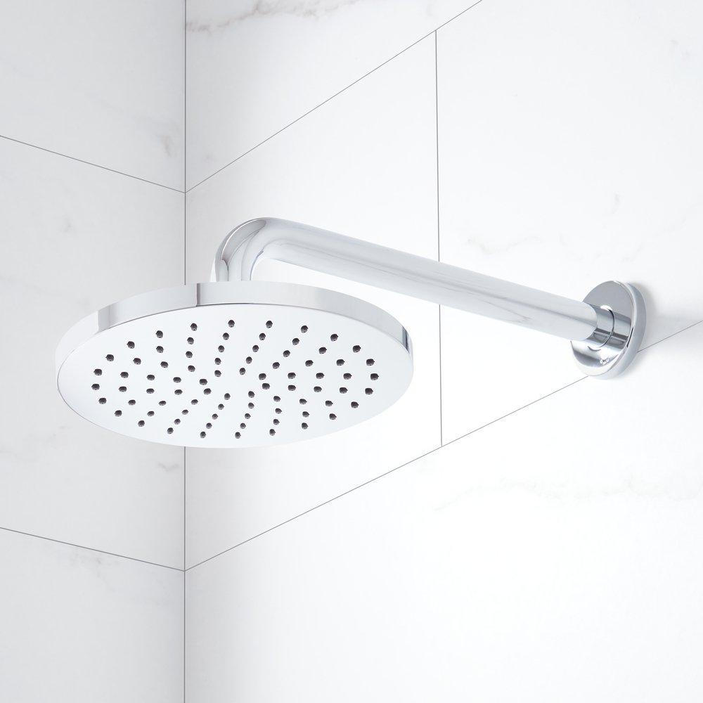 Signature Hardware Chrome Two Handle Single Function Shower System 