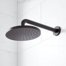 Signature Hardware Matte Black Two Handle Single Function Shower System 