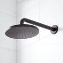 Signature Hardware Matte Black Two Handle Single Function Shower System 