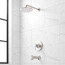 Signature Hardware Brushed Nickel Single Handle Single Function Shower Faucet Trim Only 