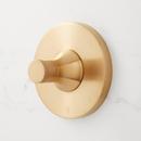 Signature Hardware Brushed Gold Single Handle Single Function Bathtub & Shower Faucet 