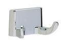 Double Robe Hook in Polished Chrome