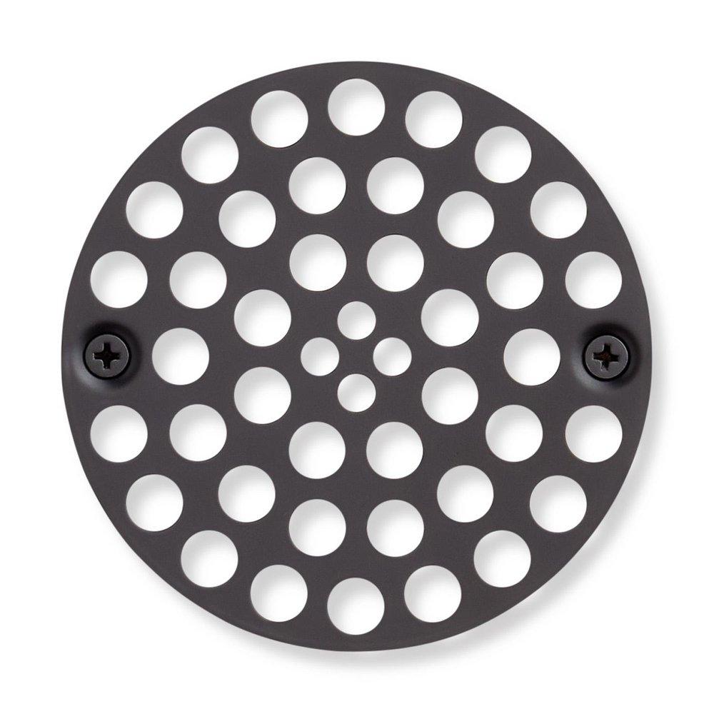 Signature Hardware Matte Black 4 in. Strainer 