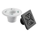 Signature Hardware Plastic Shower Drain in Brushed Gold 