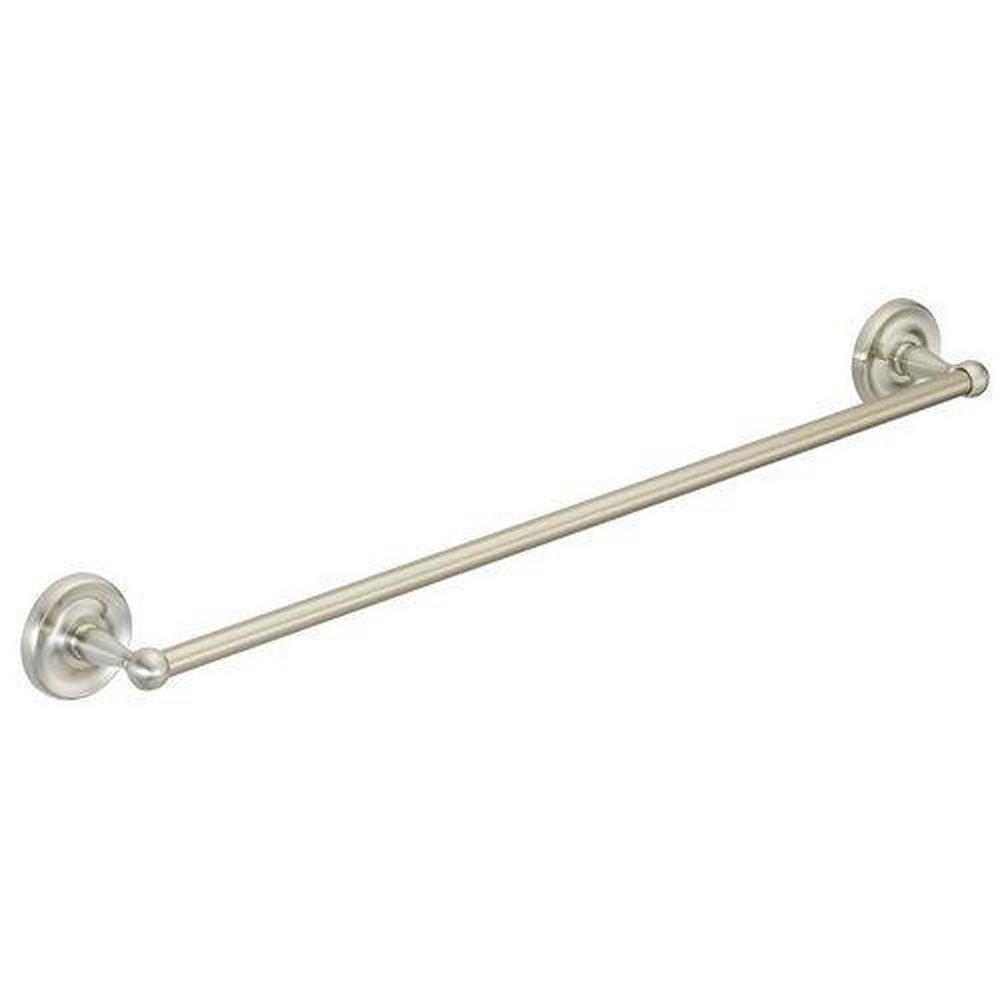 24 in. Towel Bar in Brushed Nickel 