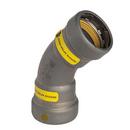 Streamline&reg; Press Carbon Steel 45 Degree Elbow 