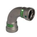 Streamline&reg; Press Carbon Steel and Rubber 90 Degree Long Radius Elbow 