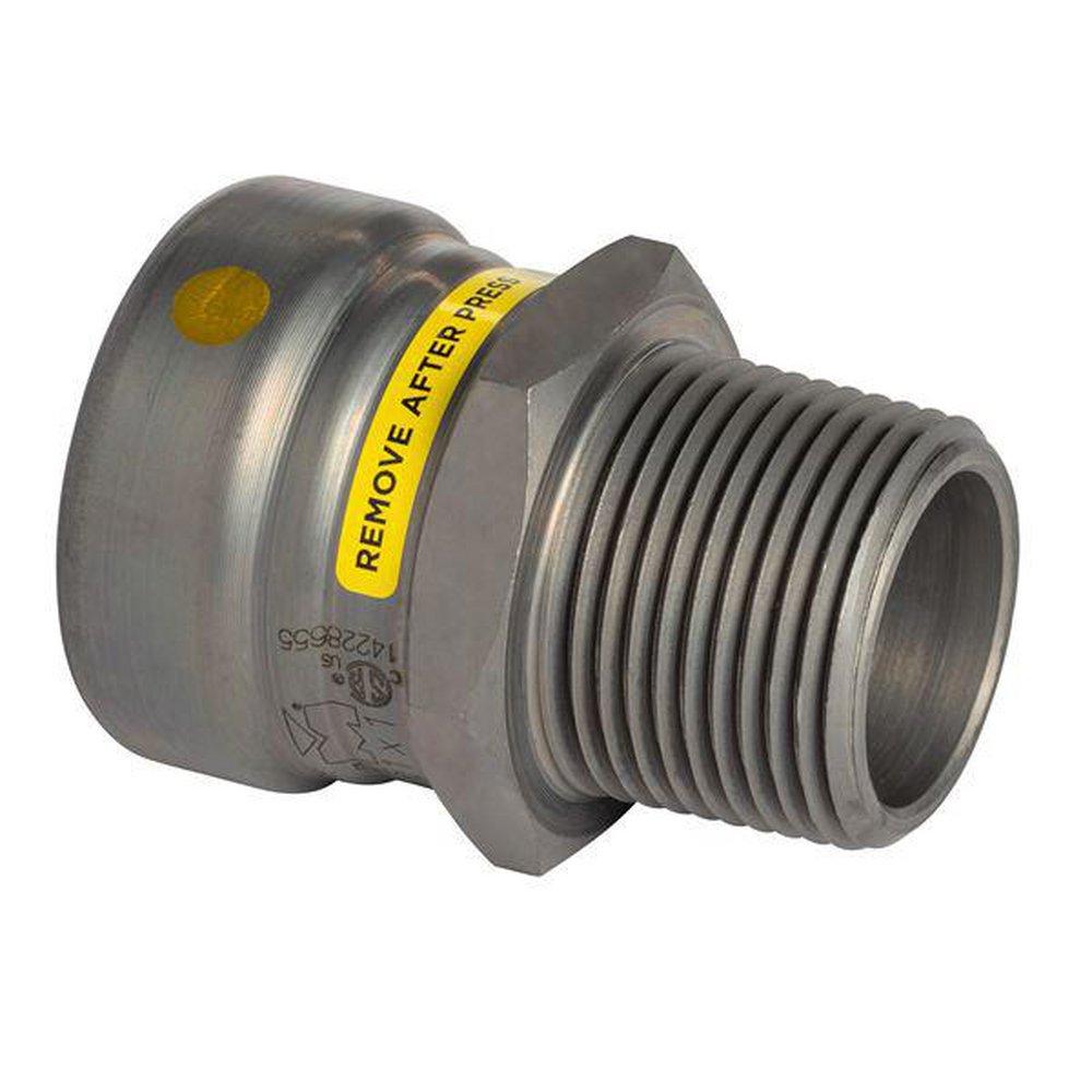 1-1/4 x 2-19/20 in. Press x MPT Carbon Steel Adapter 