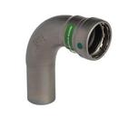 Streamline&reg; Press x Fitting Carbon Steel and Rubber 90 Degree Street Elbow 