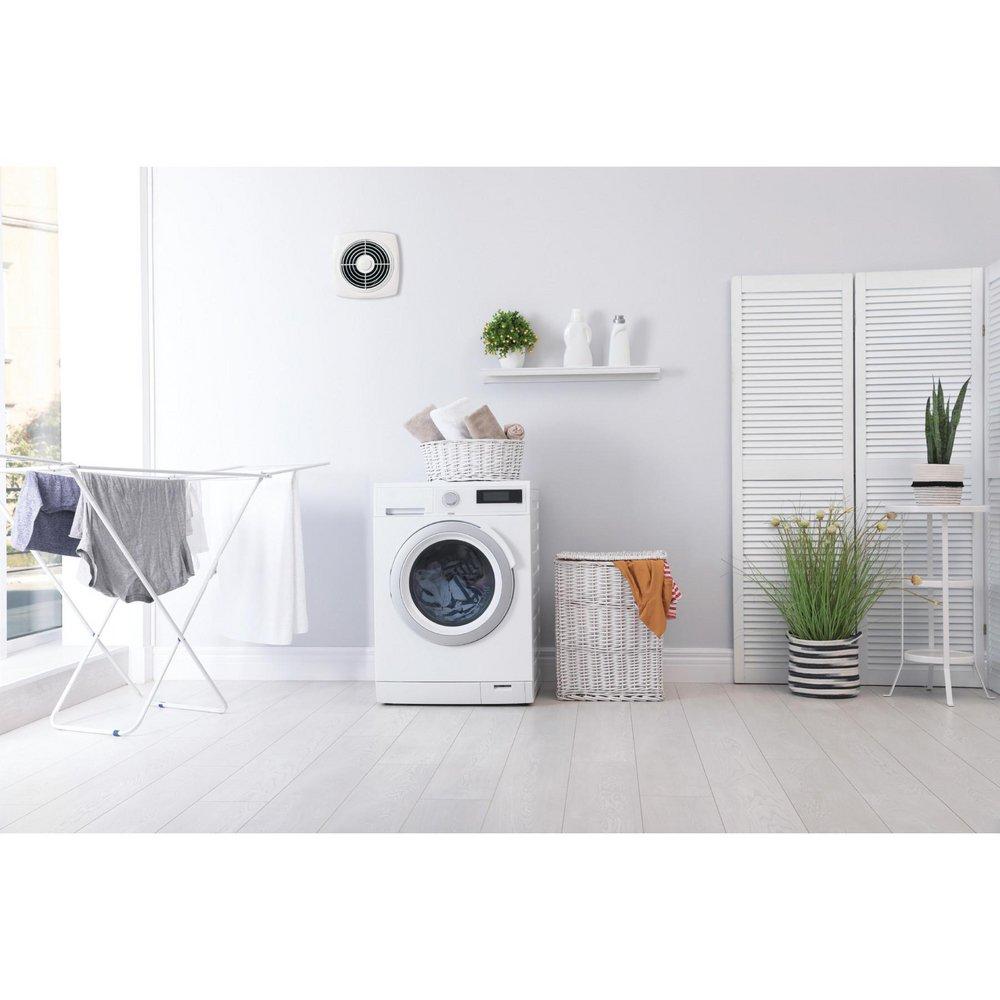 Broan-NuTone White Bathroom Exhaust Fan in White 