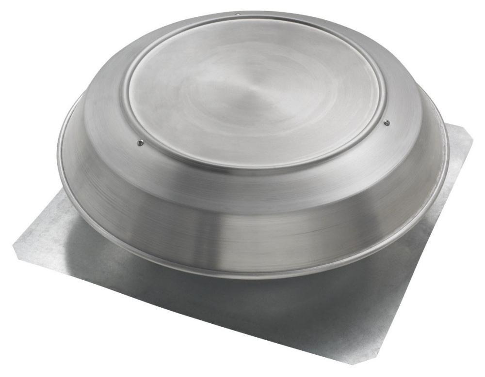 Broan Silver 22-1/4 x 8 in. Roof Vent 1000 CFM in Aluminum 