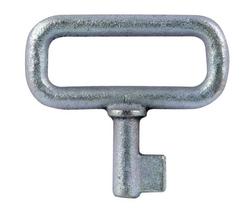 3-1/2 x 3-1/8 in. Ductile Iron Water Meter Lid Key