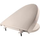 17-3/16 in. Elongated Toilet Seat in Shell
