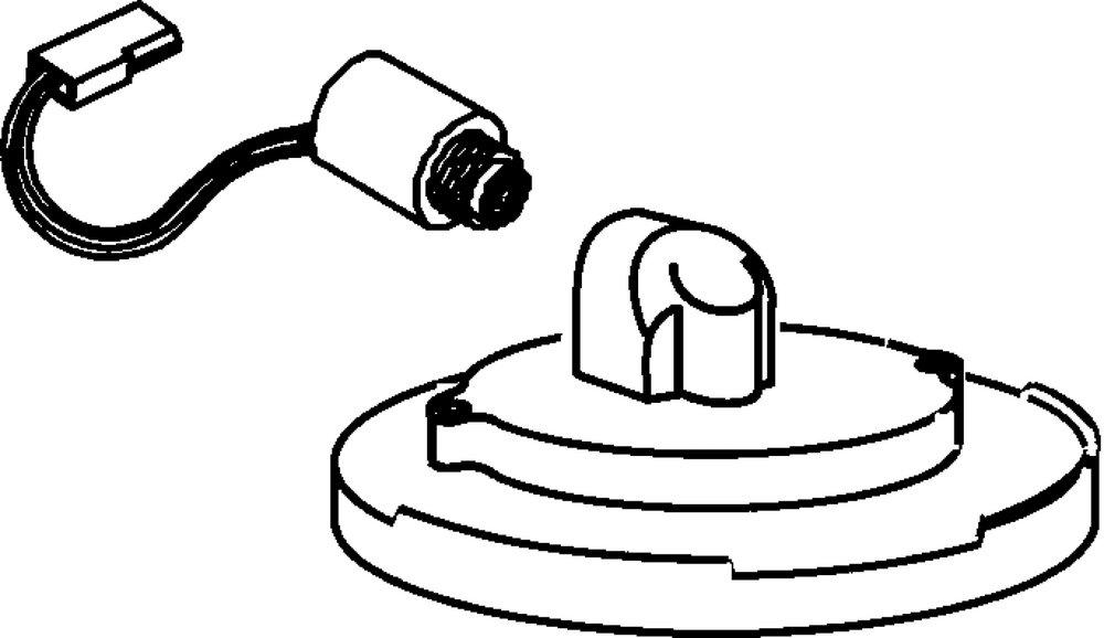Sloan Valve Inside Cover with Solenoid Valve 