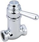 1/2 in. NPSF Lever Straight Supply Stop Valve in Polished Chrome