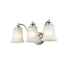 3-Light Vanity Fixture in Chrome 