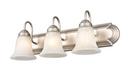 3-Light Vanity Fixture in Satin Nickel 