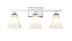 3-Light Vanity Fixture in Chrome