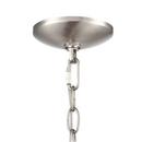 4-Light Pendant Light in Brushed Nickel 