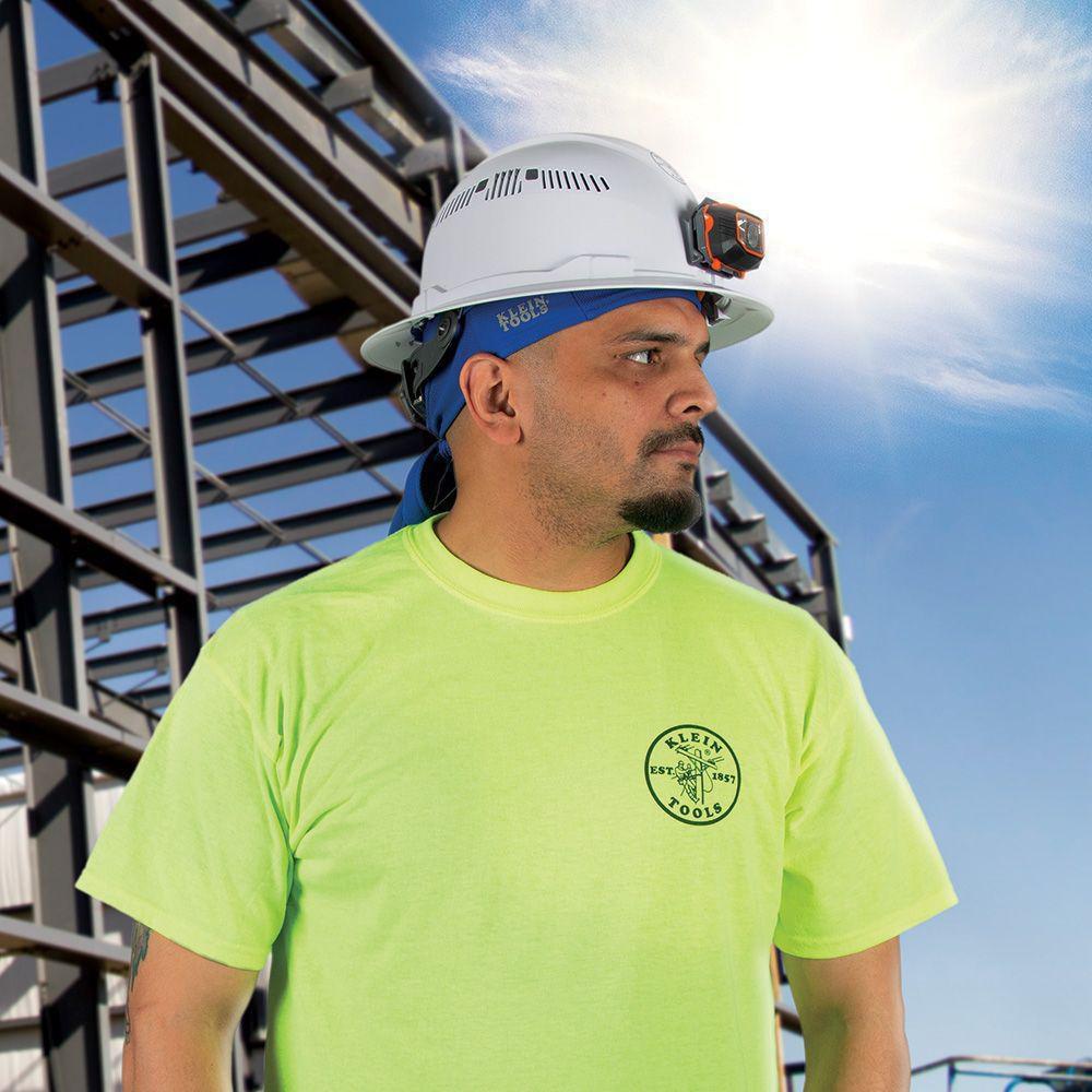 Klein Tools Blue One Size Fits Most Reusable Cooling Do Rag (Pack of 2) 