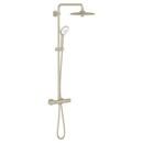 Two Handle Multi Function Shower System in Brushed Nickel Infinity Finish