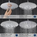GROHE Brushed Nickel Infinity Finish Two Handle Multi Function Shower System 