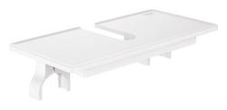 8-1/2 in. Shower Shelf in White