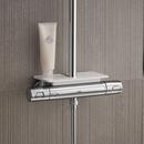 GROHE White 8-1/2 in. Shower Shelf 