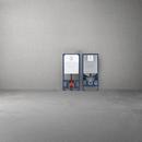 GROHE 19-7/16 in. Tank and Carrier System 