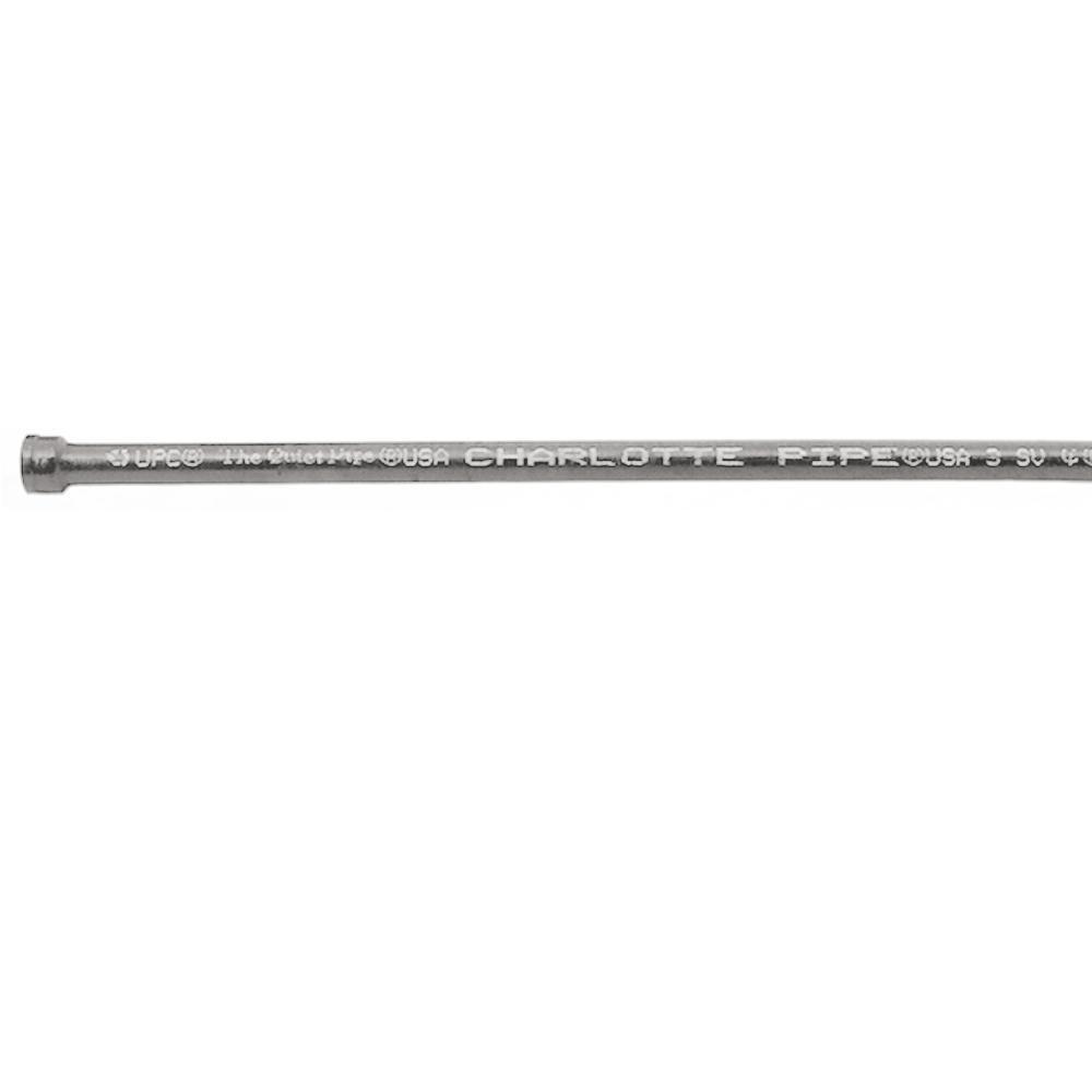 Grey 10 ft. Hub Service Cast Iron Soil Pipe 