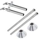 McGuire Manufacturing Chrome Sink 1/2 x 3/8 in. Supply Kit 