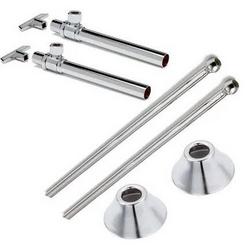 Sink 1/2 x 3/8 in. Supply Kit in Chrome