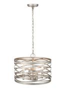 4-Light Pendant Light in Antique Nickel 