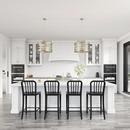 4-Light Pendant Light in Antique Nickel 