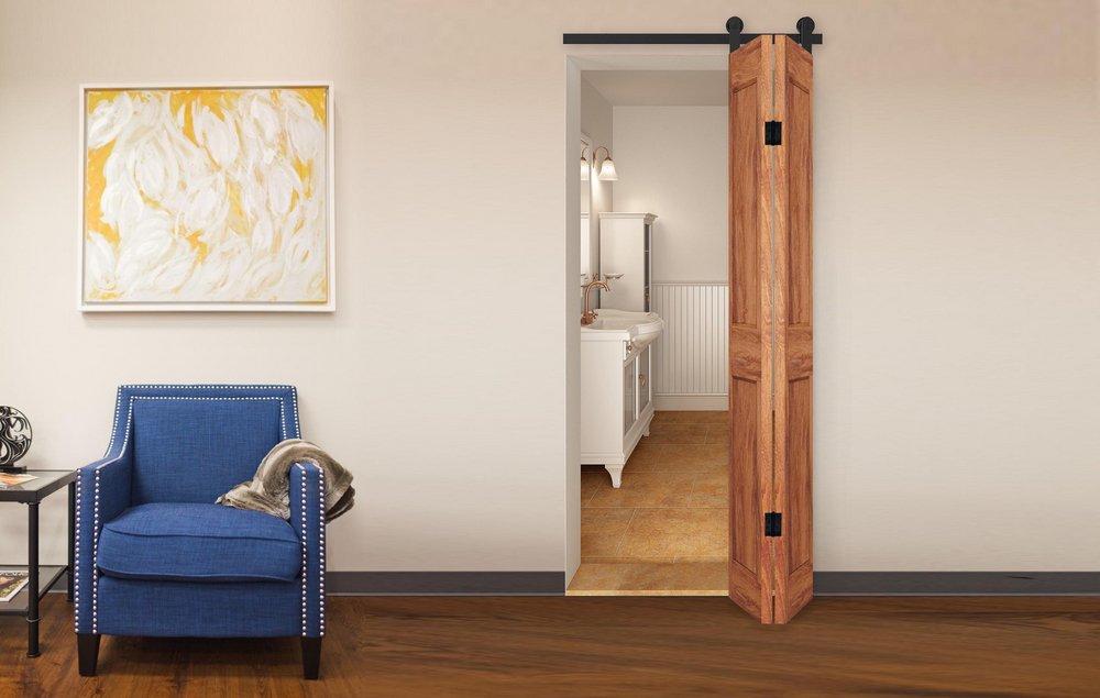 Signature Hardware Black Barn Door Kit 