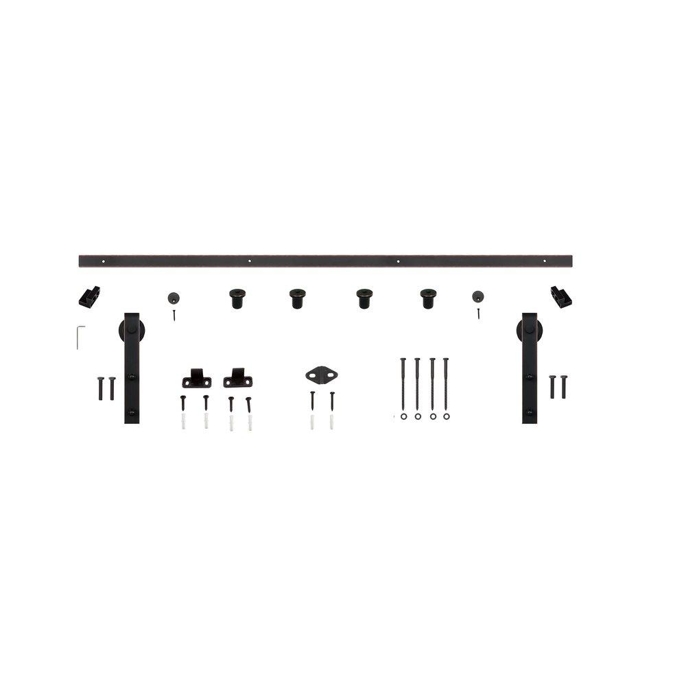 Miseno Oil Rubbed Bronze Barn Door Kit 