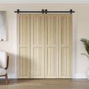 Signature Hardware Black Barn Door Kit 