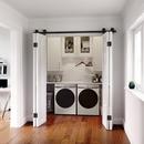 Signature Hardware Black Barn Door Kit 