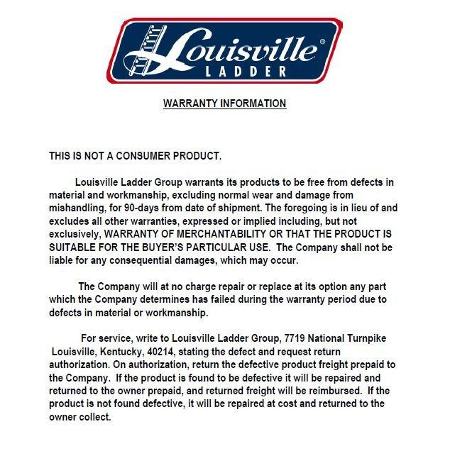 Louisville Ladder Orange Multi-Section Extension Ladder 