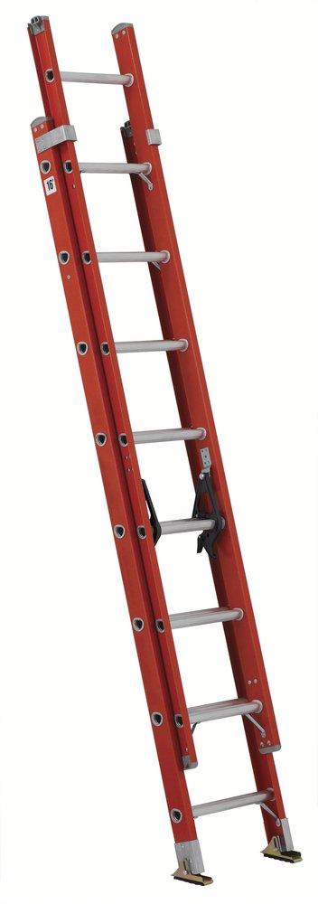 Louisville Ladder Orange Multi-Section Extension Ladder 
