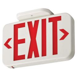 Red and Green Chevron Integrated LED in White