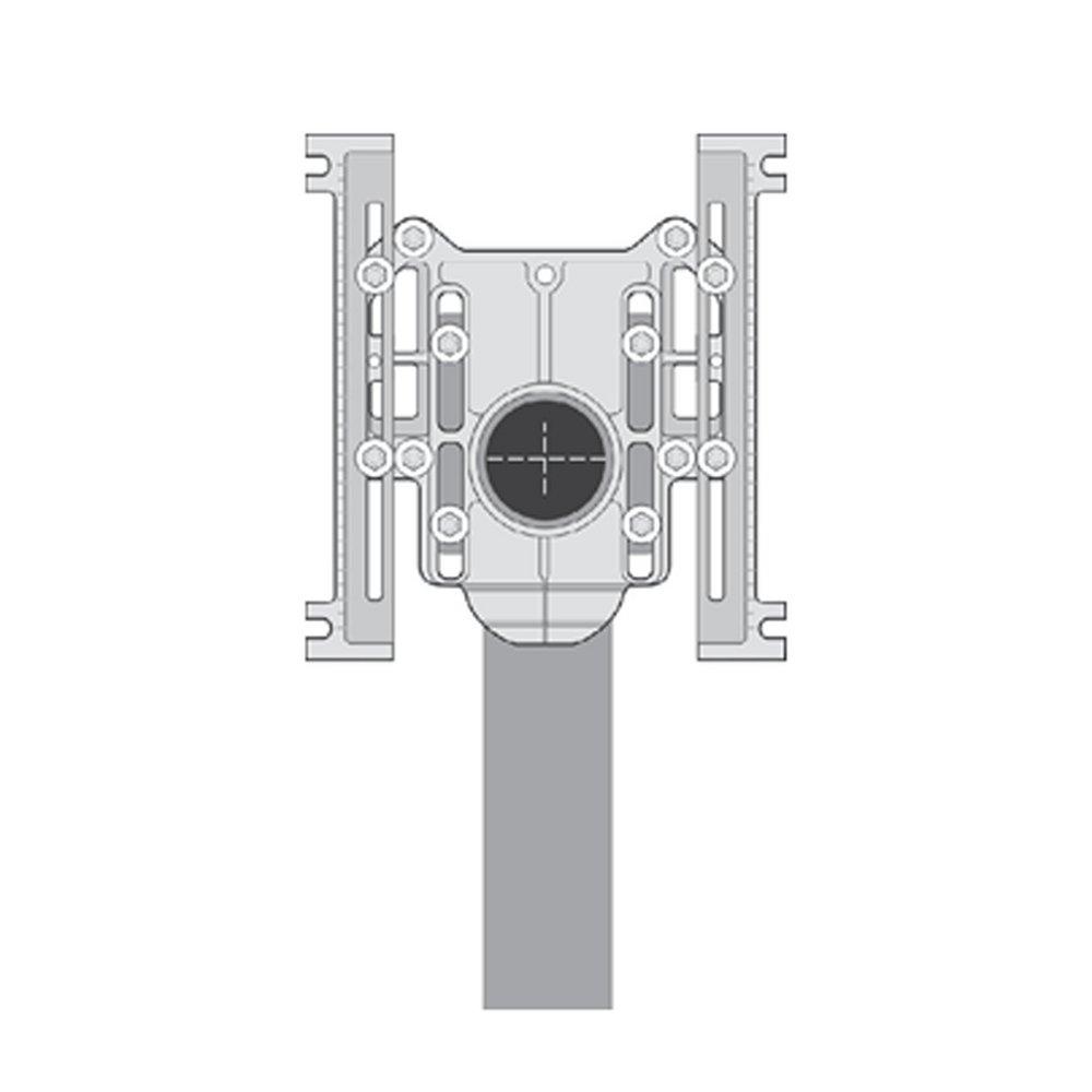 DBL HORZ ADJ SIPH JET B/OUT CARRIER 