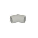 NIRON CLIMA Steel Grey Butt Fusion PP-RCT 45 Degree 2-Piece Elbow 