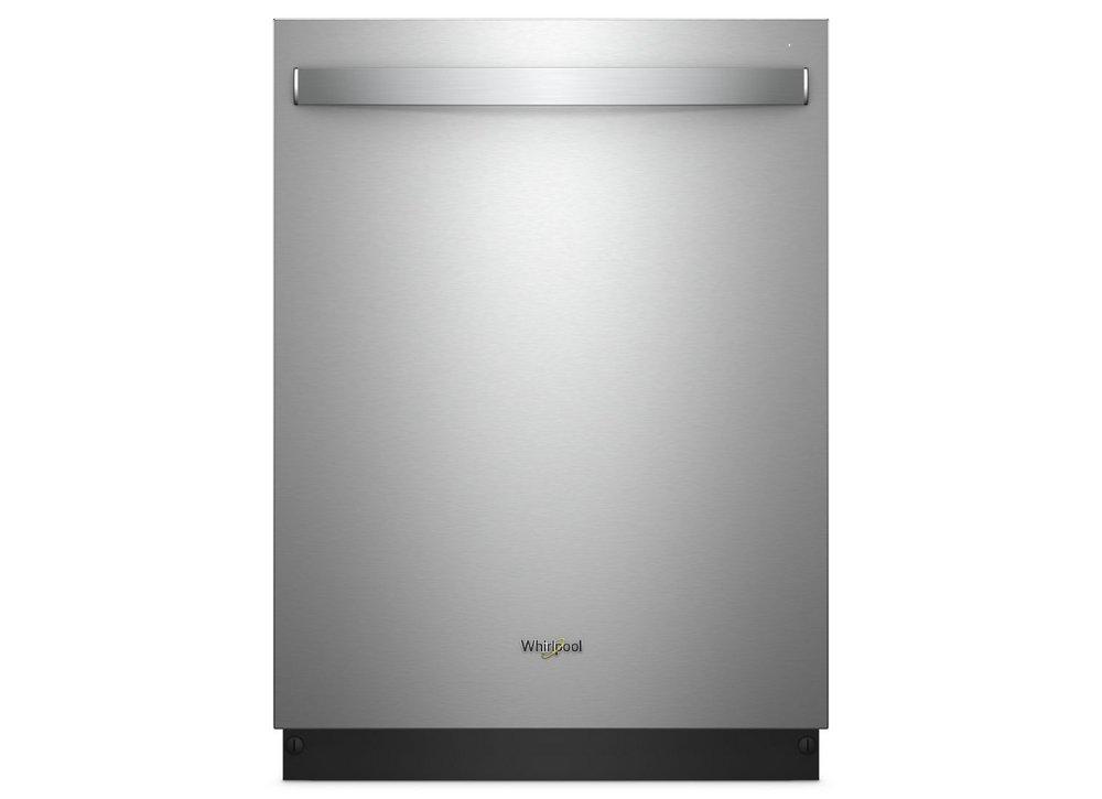 WHIRLPOOL FINGERPRINT RESISTANT DISHWASHER WITH 3RD RACK & LARGE CAPACITY 