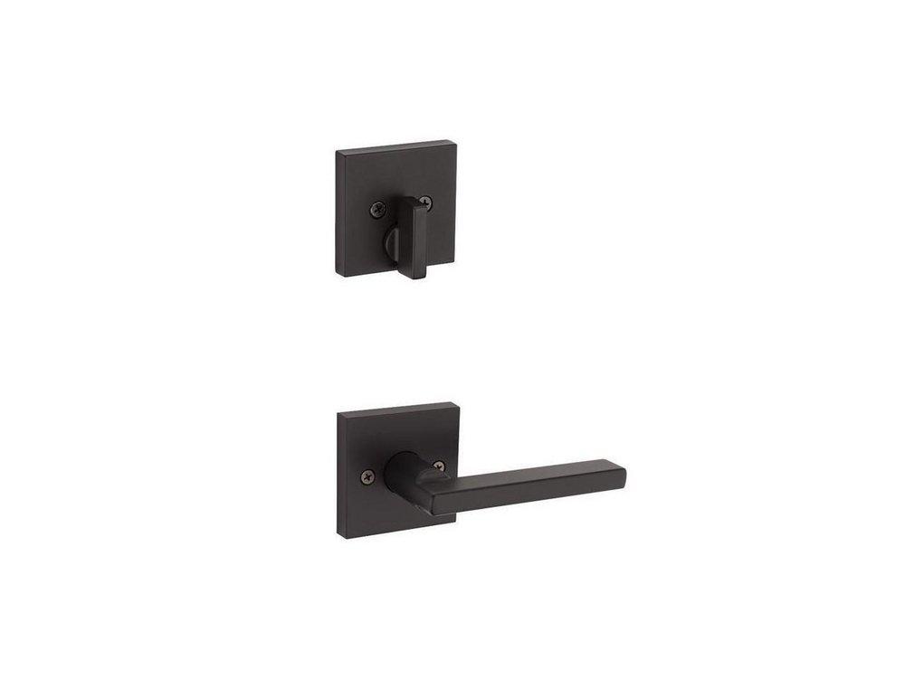 Kwikset Matte Black Deadbolt 