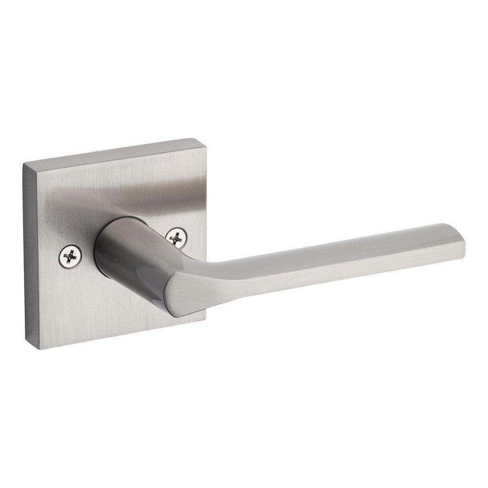 SQUARE HALF-DUMMY LEVER SATIN NICKEL 