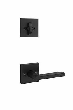 Deadbolt in Matte Black