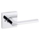 Privacy Lever in Polished Chrome