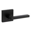 Kwikset Matte Black Square Privacy Lever 