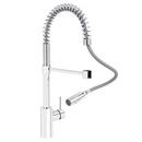 Miseno Polished Chrome Pull Down Kitchen Faucet 